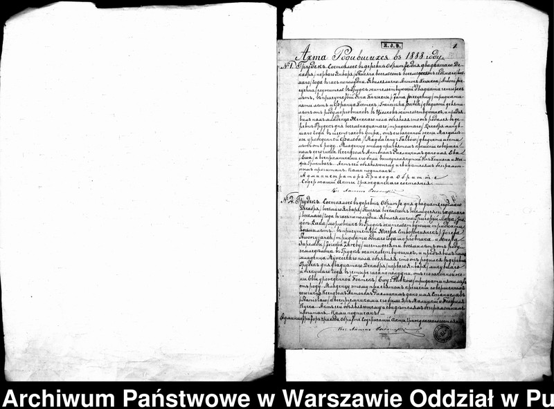 image.from.unit.number "Akta urodzeń, małżeństw i zgonów"