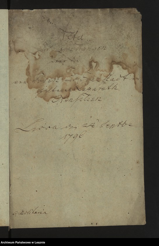 Obraz 13 z jednostki "[Berechnungen fur das Militärlazarett]"