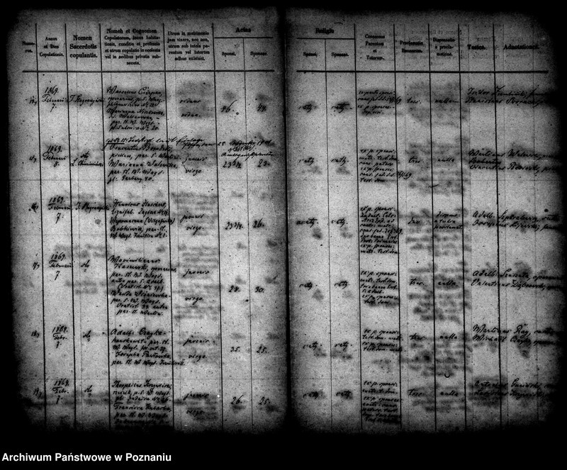 Obraz 4 z jednostki "Księga małżeństw"