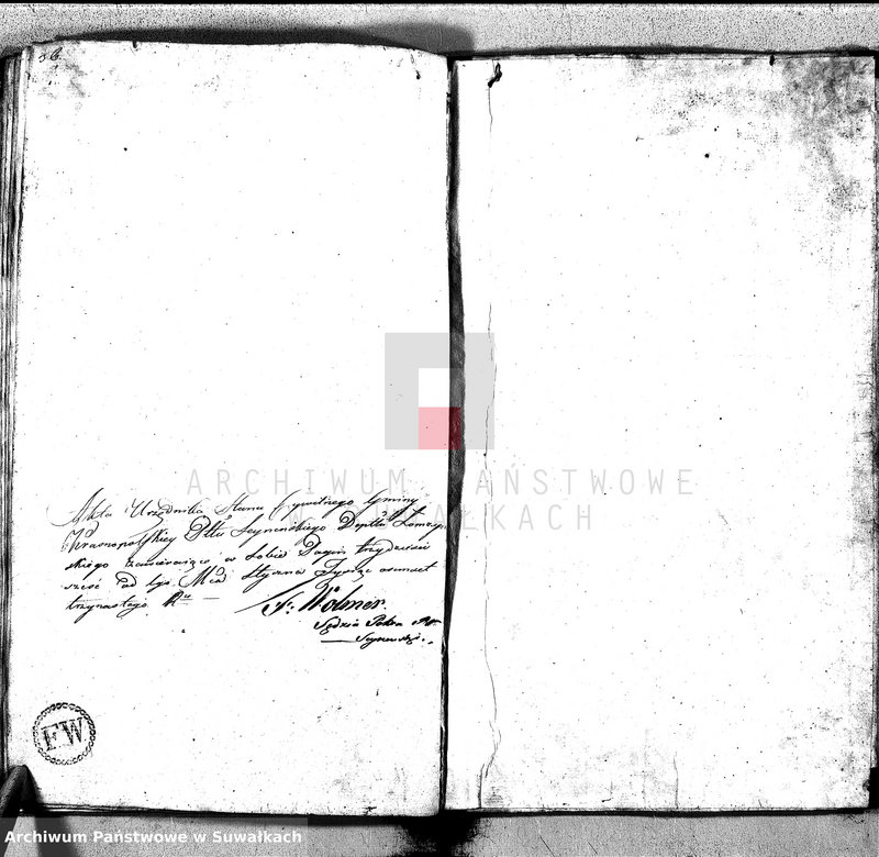 image.from.unit.number "Akta Cywilne Małżeństwa Gminy Krasnopolskiey Pttu Seyneńskiego Deptu Łomżyńskiego 1813 R."
