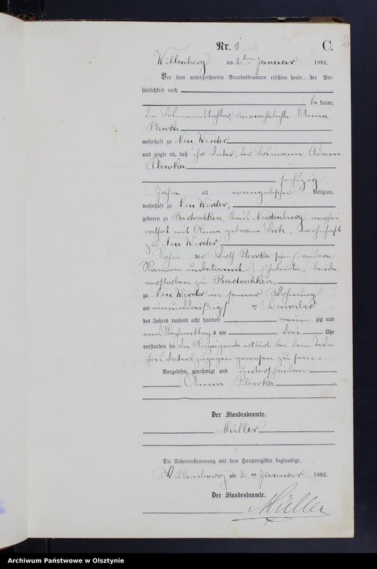 image.from.unit.number "Sterbe-Neben-Register T.I Nr 1 - 195"