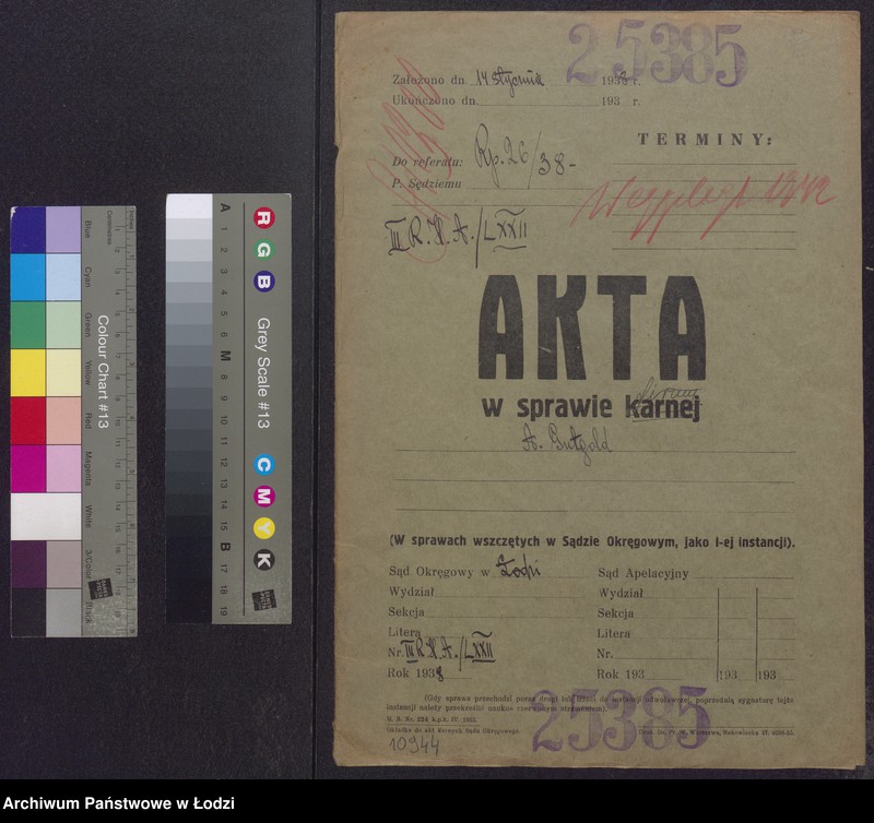 Obraz 2 z jednostki "Abram Gutgold- wyroby włókiennicze"