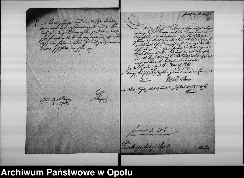 Obraz 17 z jednostki "Acta Specialia Die Reparatur des Weges beym Erl. Dechantey Vorwerk betreffend"