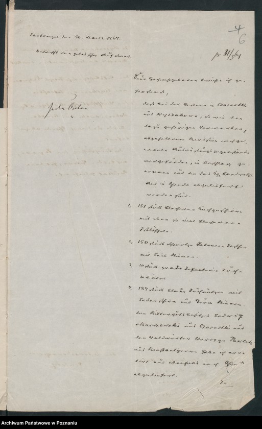 Obraz 9 z jednostki "Ludwig von Karczewski in Czarnotki und die im Kreise Schroda /Środa/ gefundenen Ausrüstungsgegenstände."