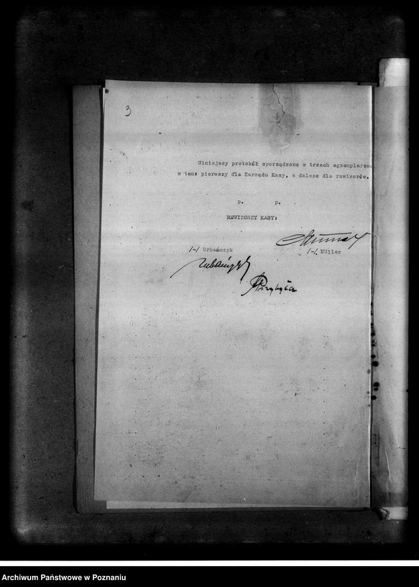 Obraz 7 z jednostki "Protokoły z rewizji Kasy Emerytalnej Zjednoczenia Zawodowego Polskiego"