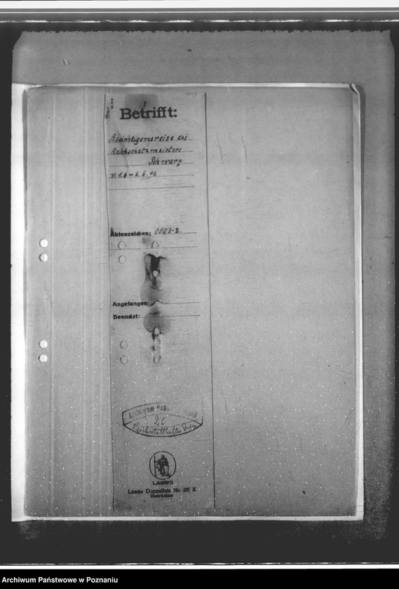 Obraz 4 z jednostki "Besichtigungsreise des Reichsschatzmeisters Schwarz vom 1. 6. - 6. 6. 1942"