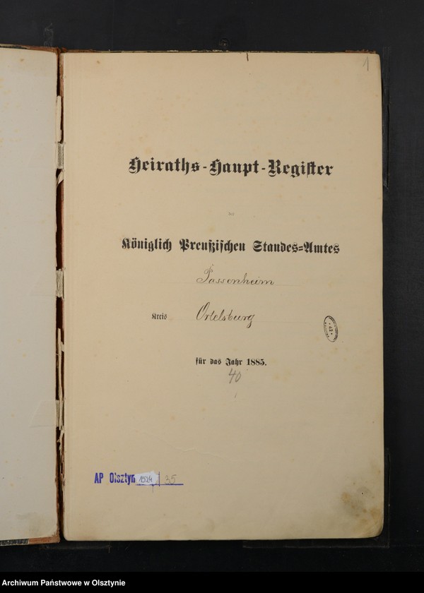 image.from.unit.number "Heiraths-Haupt-Register Nr 1 - 61"