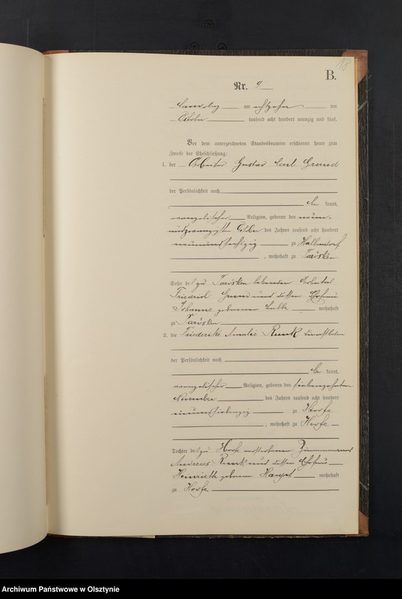 image.from.unit.number "Heiraths-Neben-Register Nr 1 - 15"