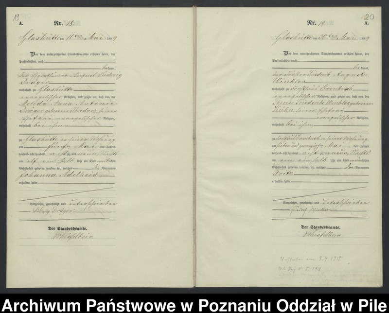 Obraz 13 z jednostki "Księga urodzeń"