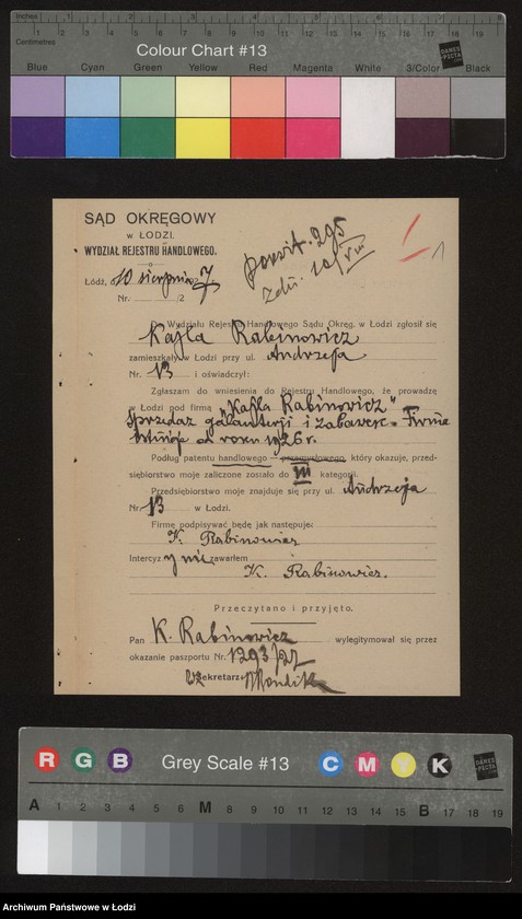 Obraz 3 z jednostki "Kajla Rabinowicz- sprzedaż galanterii i zabawek"