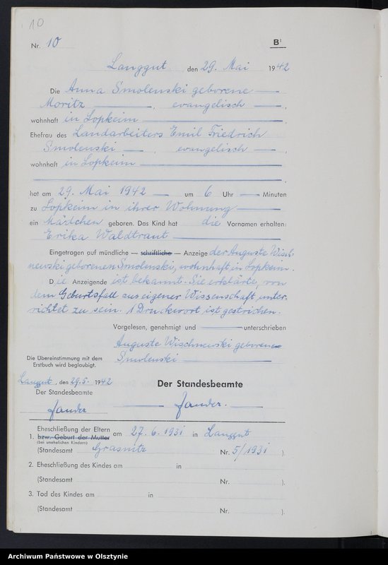 image.from.unit.number "Geburtenbuch/Zweitbuch/ Nr 1 - 18"