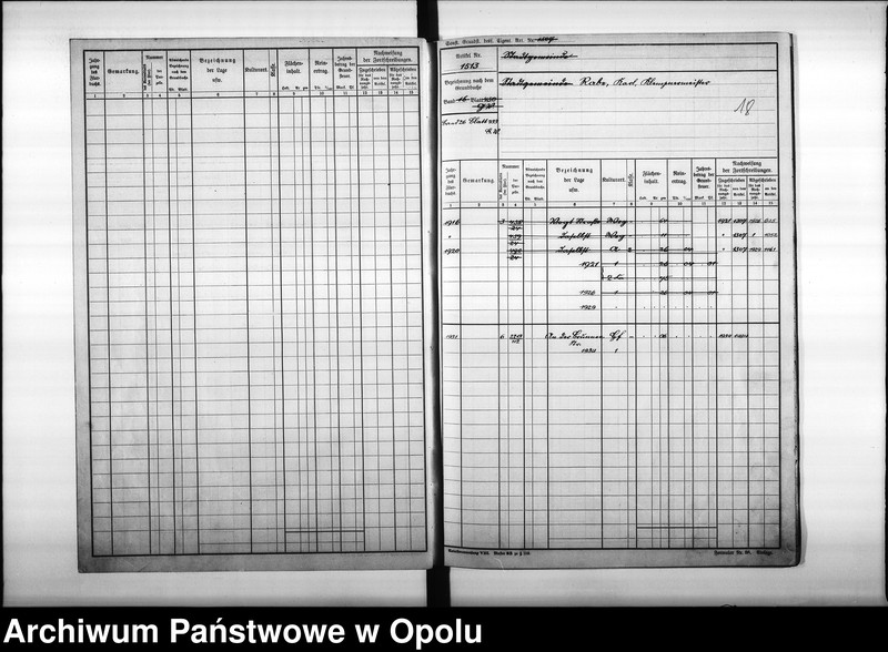 Obraz 20 z jednostki "Mutterrolle des Gemeindebezirks Oppeln 6ter Band, enthaltend die Artikel von Nr 1501 bis Nr 1800"