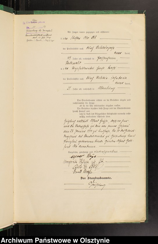 image.from.unit.number "Heirats-Haupt-Register Tom II, Nr 243-345"