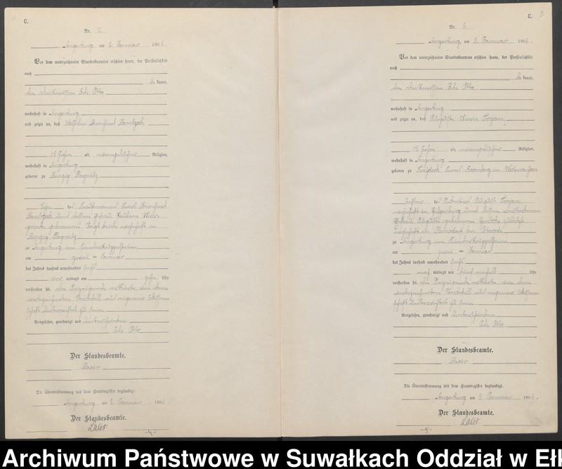 image.from.unit.number "Sterbe-Neben-Register des Preussischen Standes-Amtes Angerburg Kreis Angerburg"