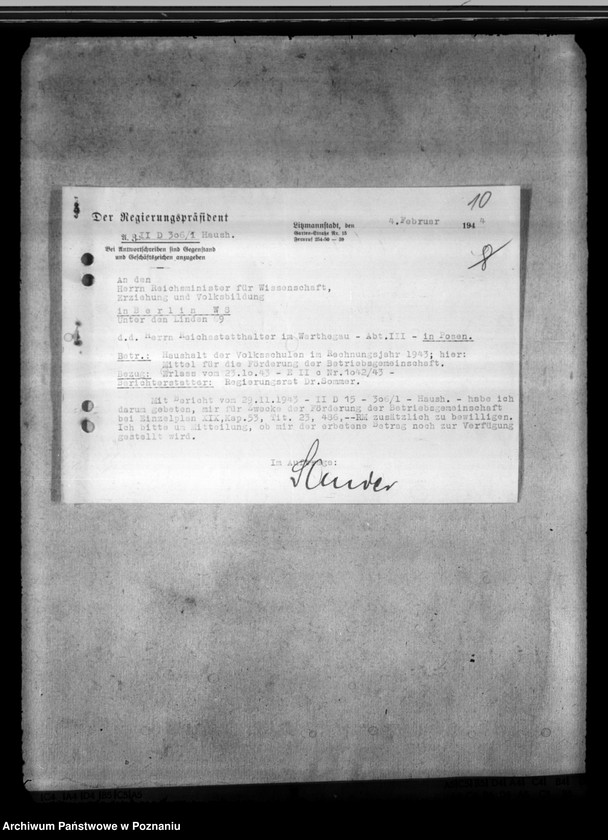 Obraz 14 z jednostki "Haushaltmittel für Volksschulen. Förderschulen, zur Förderung des Unterrichts für Blinde und Gehörlose"