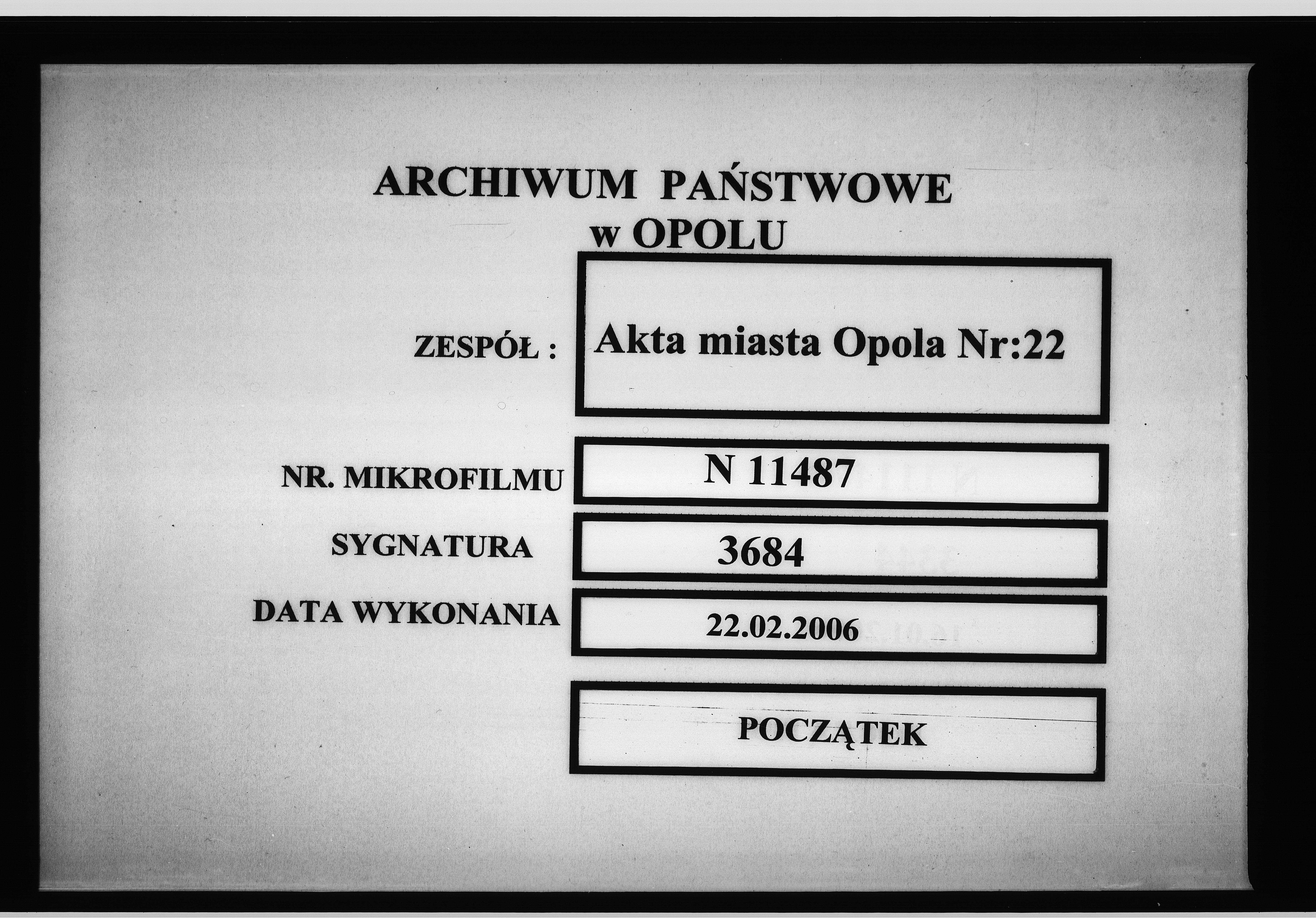 Obraz 1 z jednostki "Acta des Gemeinde Vorstandes zu Oppeln, betreffend: die Ablösung der, auf den städtischen Häusern und Grundstücken haftenden beständigen Gefälle de Anno 1852"