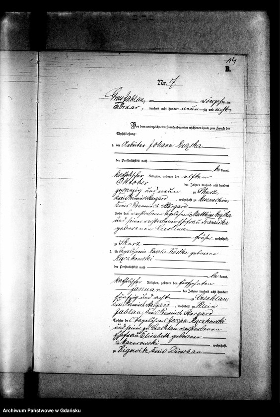 image.from.unit.number "Księga małżeństw"