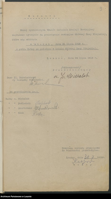 Obraz 12 z jednostki "[Protokoły z rewizji Głównej Kasy Miejskiej]"