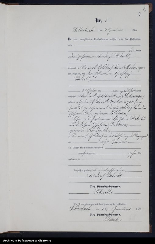 image.from.unit.number "Sterbe-Neben-Register Nr 1 - 47"