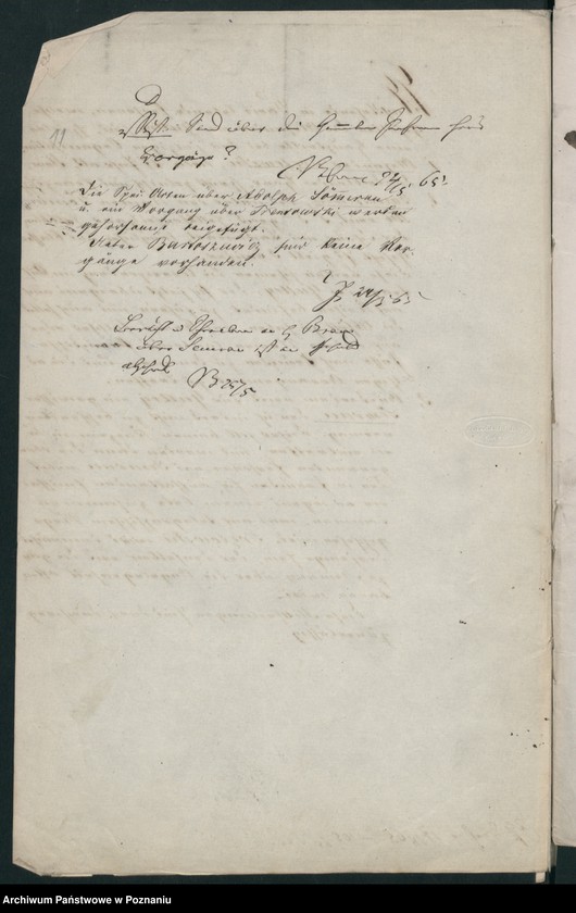 Obraz 16 z jednostki "A. betr. den Aleksander Trentowski und den Wirtschaftsbeamten Sigismund von Trzaska"