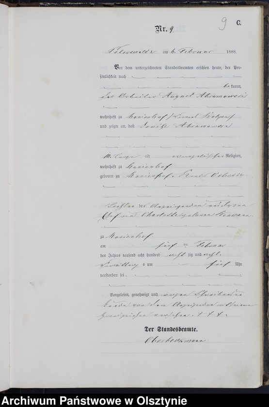 image.from.unit.number "Sterbe-Haupt-Register Nr 1 - 84"