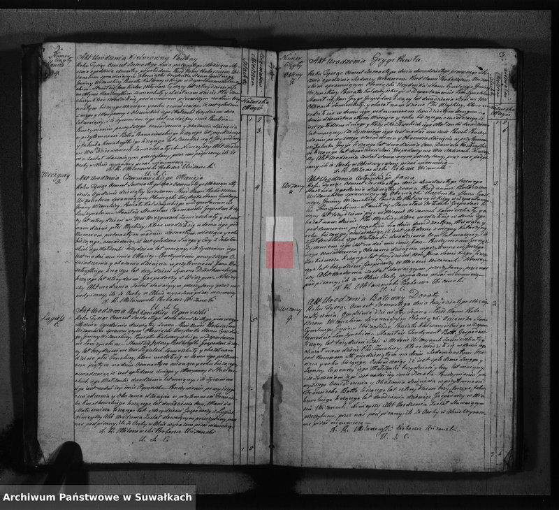 image.from.unit.number "Akta urodzonych gminy wiżańskiey powiatu kalwaryjskiego w departamencie łomżyńskim od dnia 1-go miesiąca stycznia do dnia ostatniego miesiąca grudnia 1816 roku"