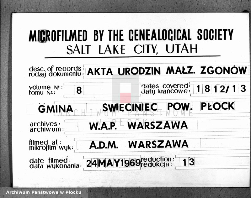 image.from.unit.number "Akta urodzeń, małzeństw i zgonów"