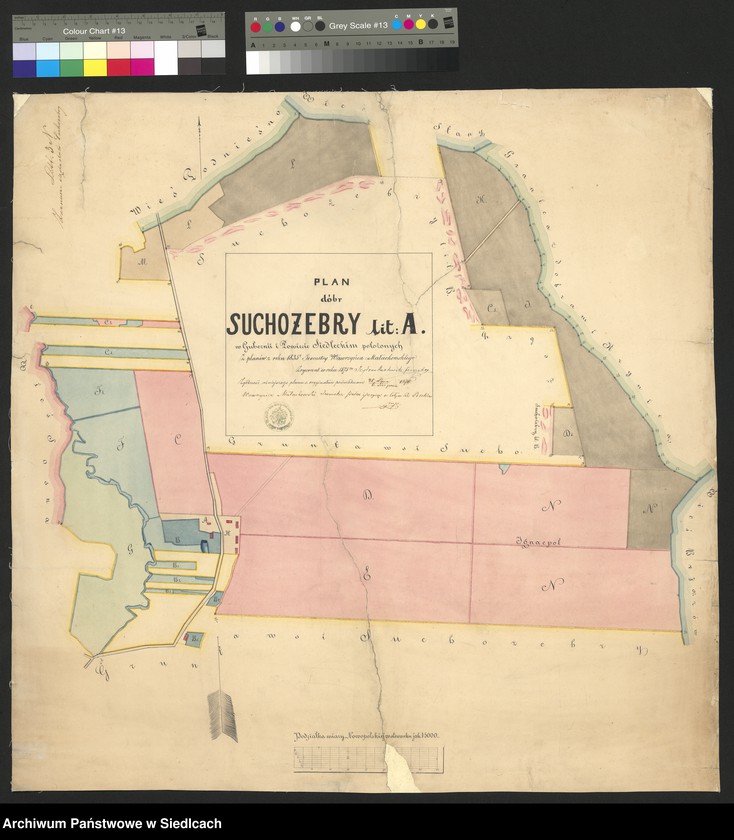 Obraz 16 z kolekcji "Plany folwarków guberni siedleckiej111"