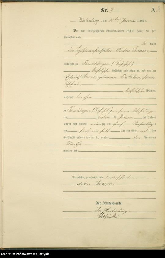 image.from.unit.number "Geburts-Haupt-Register Nr 1 - 227"