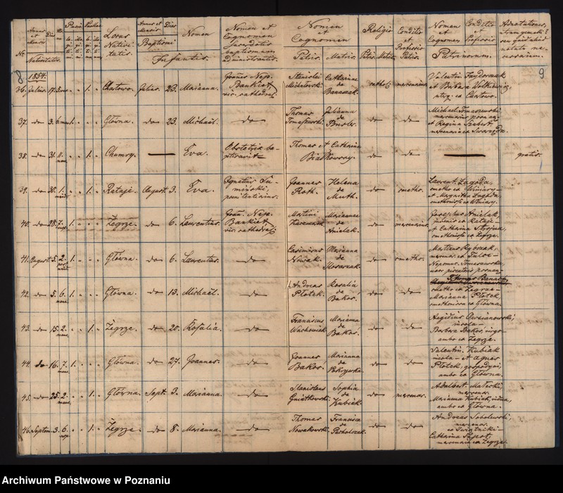 Obraz 7 z jednostki "Księga urodzeń"