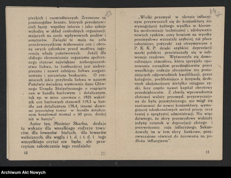 image.from.unit.number "Pozner Stanisław (Senator); Załączniki: S. Pozner - "W obronie demokracji". Przemówienie w Senacie w dn. 31 VII 1926 r.; L.1"