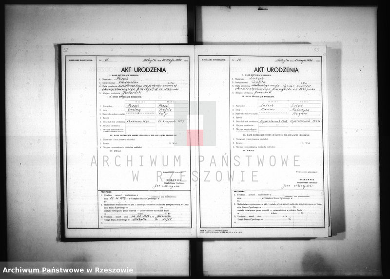 image.from.unit.number "Akta urodzeń Jawornik 1894-1903"