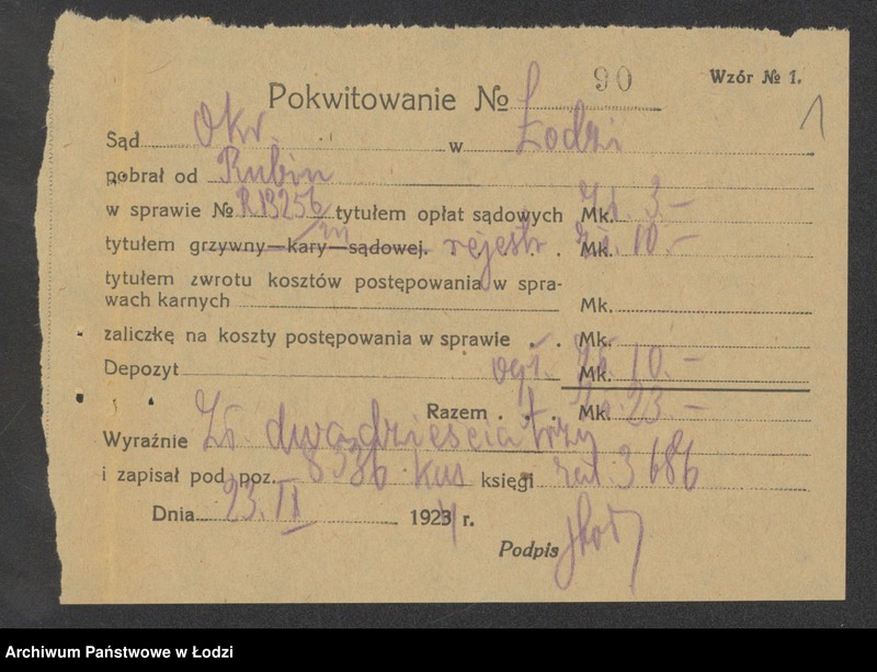 Obraz 3 z jednostki "Izrael Zelman Rubin – sprzedaż dodatków do obuwia"