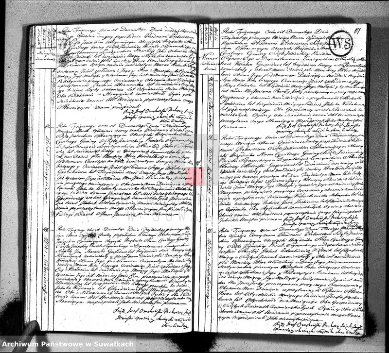 image.from.unit.number "Akta urodzonych gminy święto-jeziorskiey od 1-go stycznia 1812"