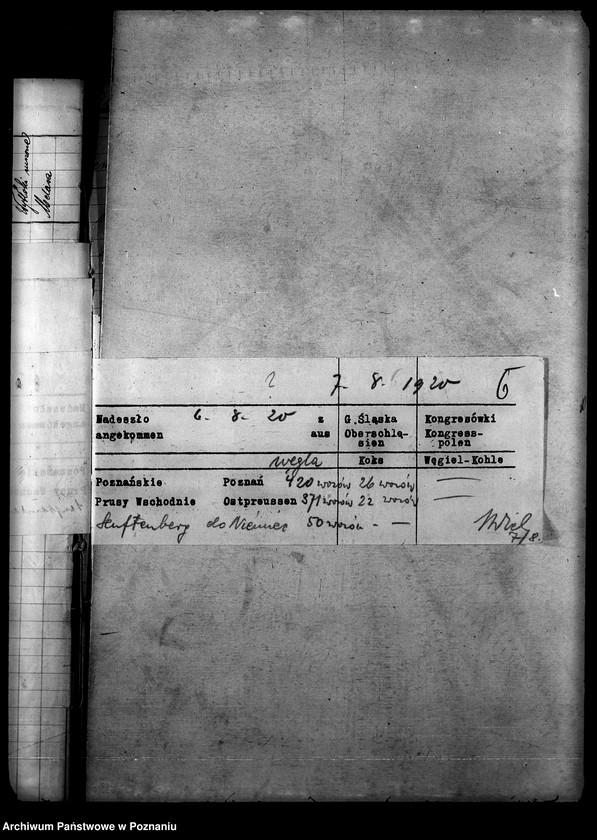 Obraz 9 z jednostki "Kolej, dostawa wagonów"