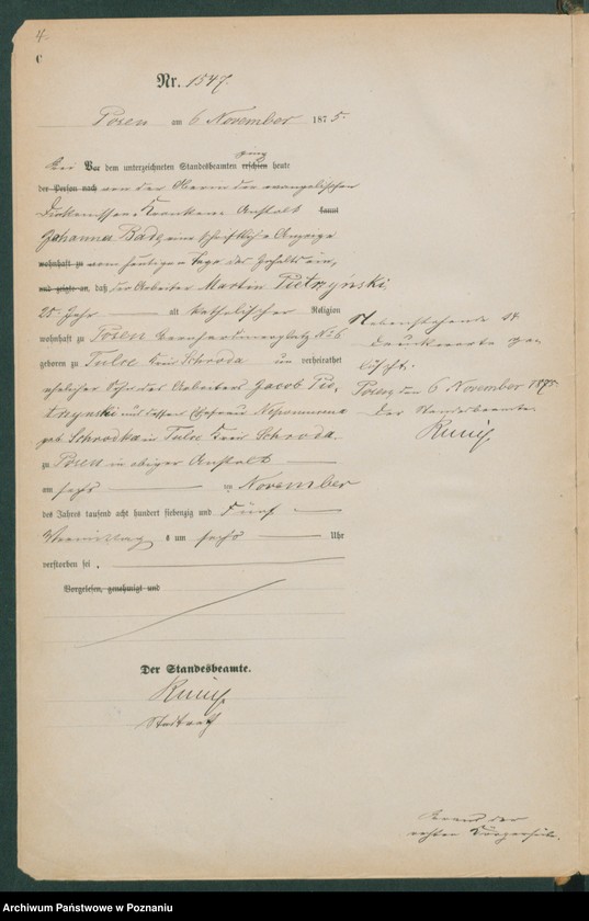 Obraz 5 z jednostki "Księga zgonów"