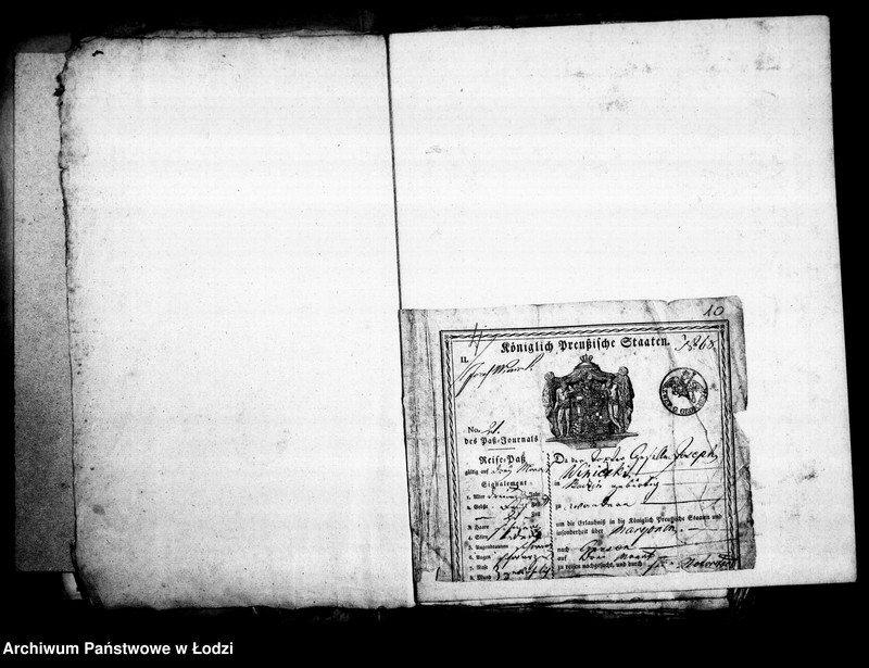 Obraz 13 z jednostki "Akta zawierające świadectwa przesiedleń"