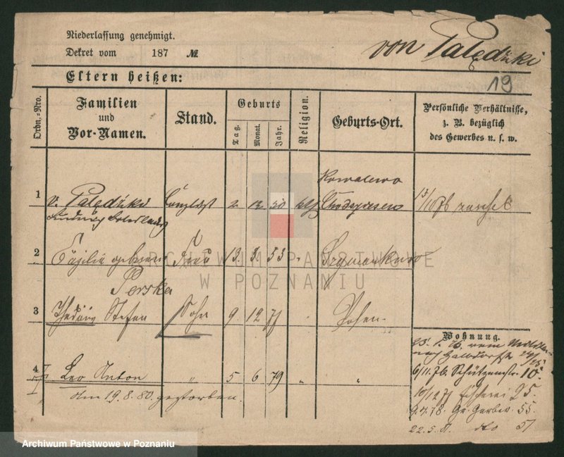 Obraz 19 z jednostki "Palecek - Paluszewski"