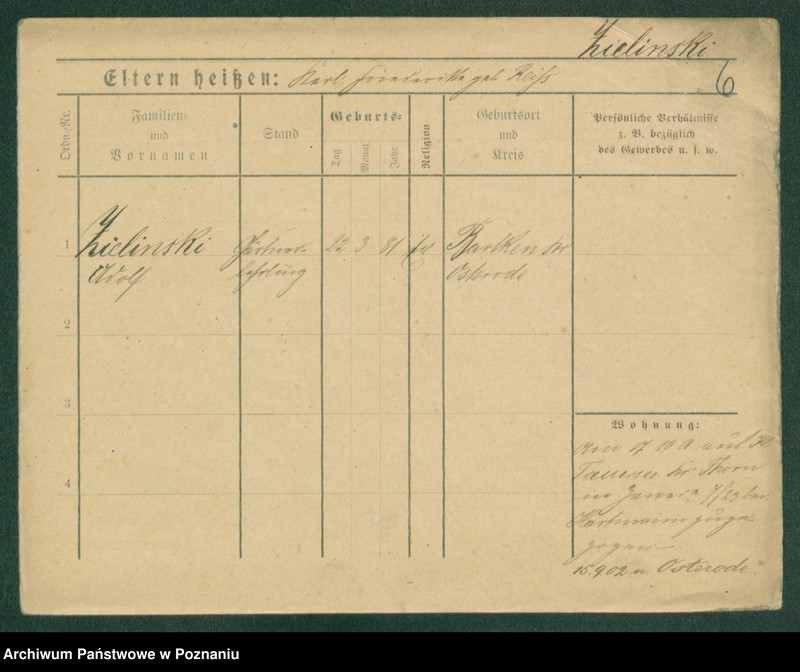 Obraz 8 z jednostki "Zielinski (samotni mężczyźni)"