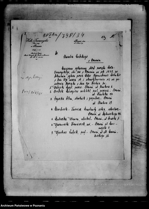 Obraz 16 z jednostki "/Koło Towarzyskie w Poznaniu/"