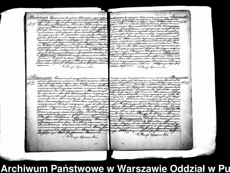 image.from.unit.number "Akta urodzeń, małżeństw i zgonów"