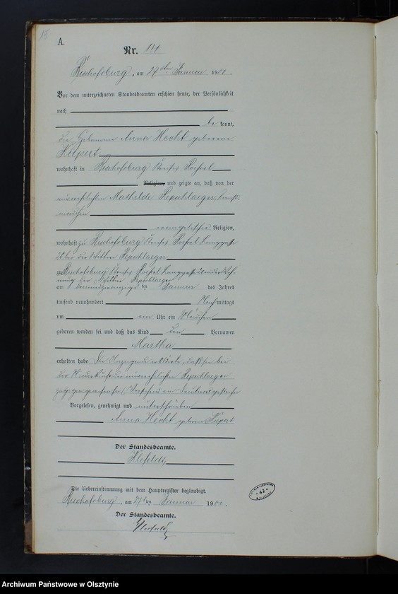 image.from.unit.number "Geburts-Neben-Register Nr 1 - 164"