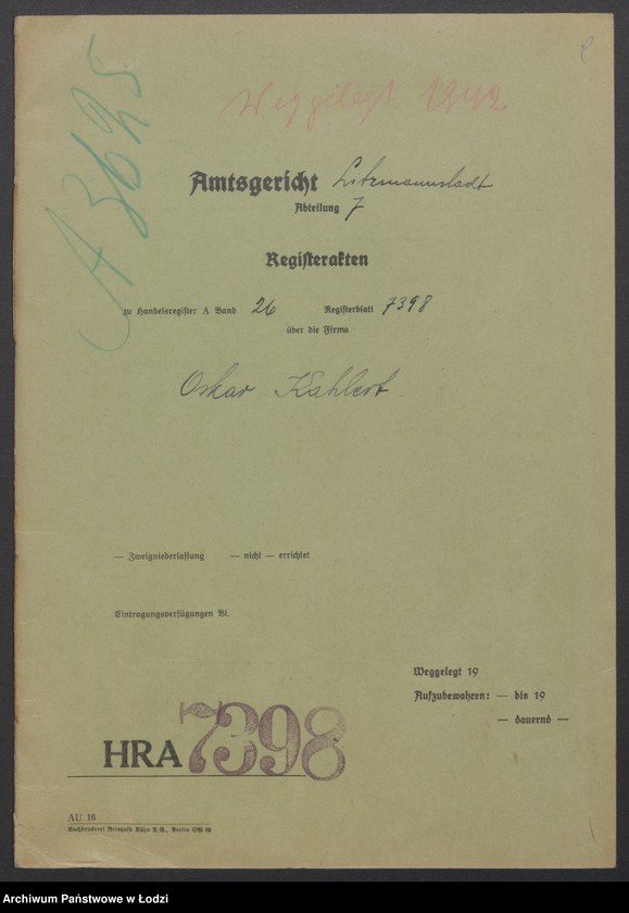 Obraz 11 z jednostki "Oskar Kahler- szlifirnia szkła i luster"