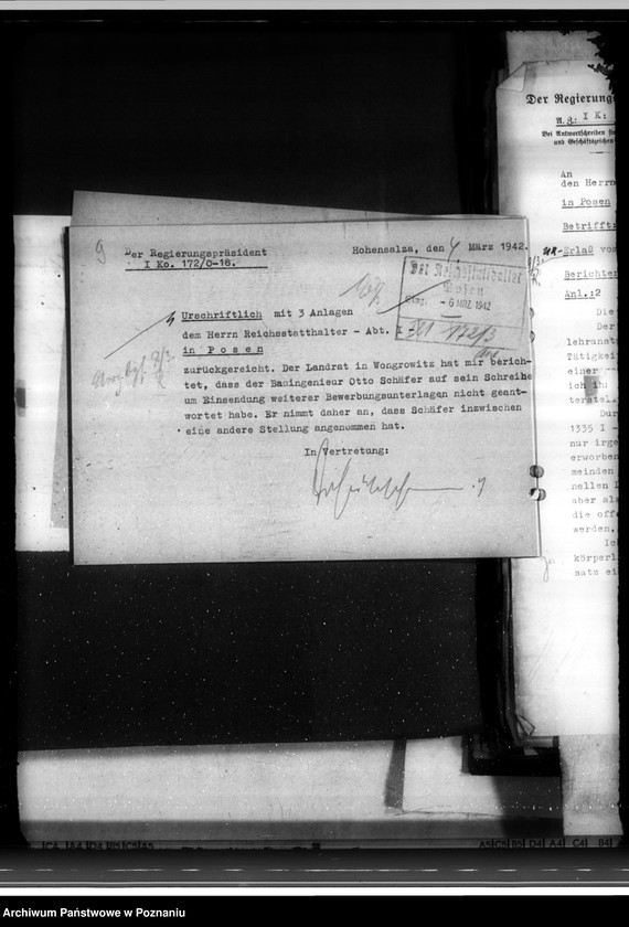 Obraz 13 z jednostki "Bewerbungen um Anstellung im öffentlichen Dienst"