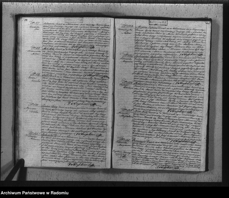 image.from.unit.number "Duplikat akt urodzonych, zaślubionych i zmarłych z parafii Głowaczów w roku 1852"