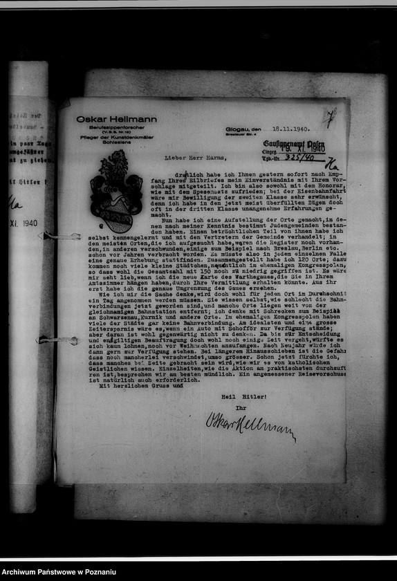 Obraz 11 z jednostki "Register der Juden, Dissidenten und Kirchenbuchduplikate der Amtsgerichte des Warthegaues"