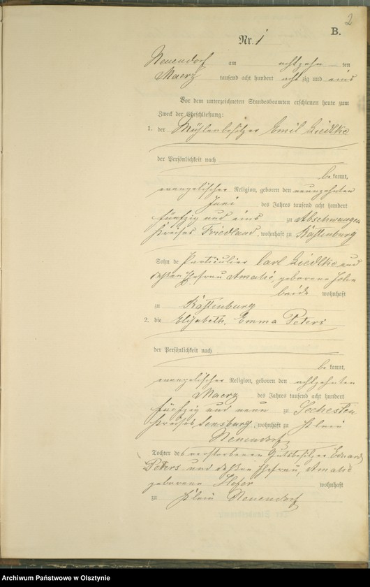 image.from.unit.number "Heiraths-Neben-Register Nr 1 - 11"