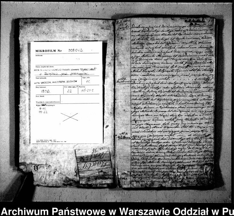 image.from.unit.number "Akta urodzeń, małżeństw i zgonów"
