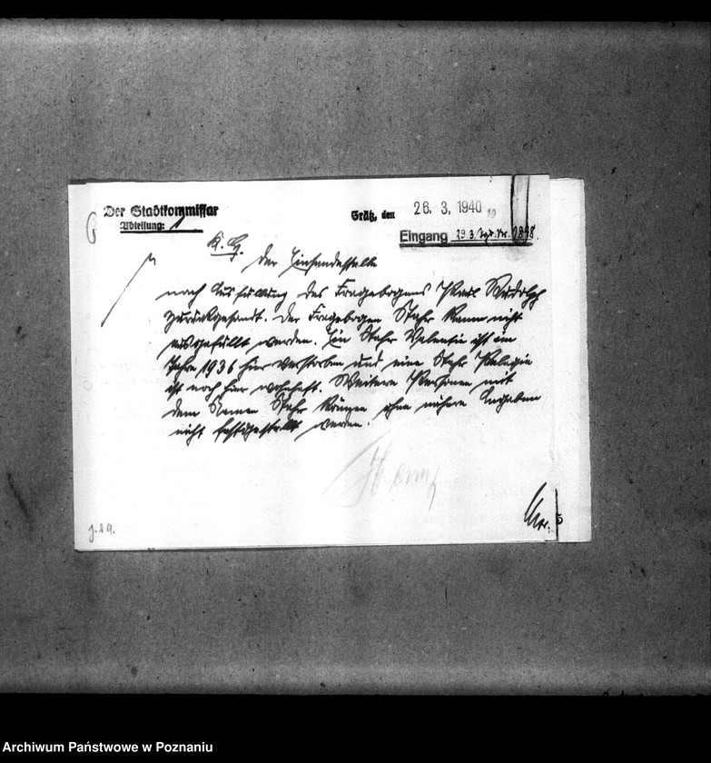 Obraz 10 z jednostki "Amtliche Meldungen Kreis Grätz (Grodzisk)"