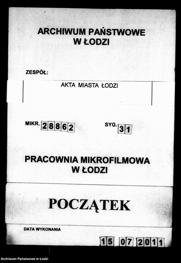 Obraz 1 z jednostki "Dowody do rachunków Kasy Rzemieślniczej Cechu Krawieckiego w Mieście Łodzi"